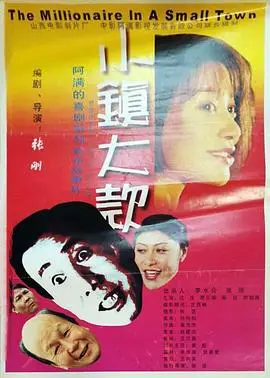 小镇大款（2000），主演：岳红、李云娟、张刚、沈伐 高清海报