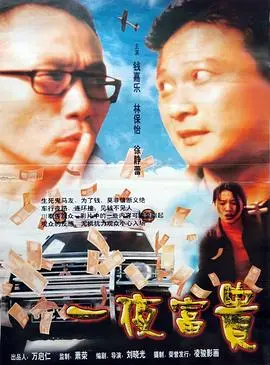 一夜富贵（1997），主演：钱嘉乐、林保怡、徐静蕾、阿甘、孙国明 高清海报